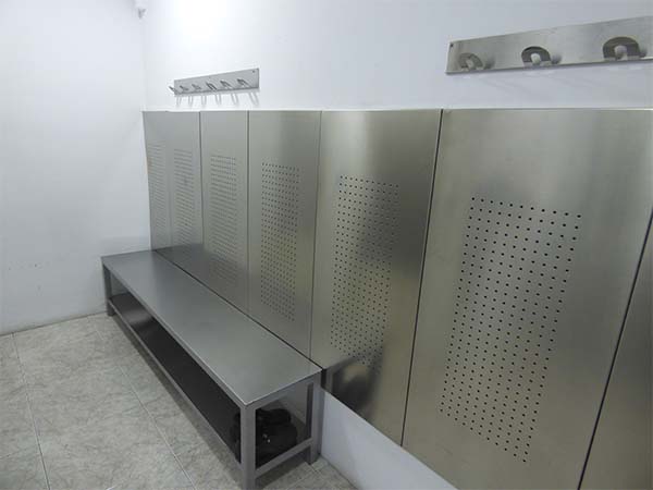 vestuario inox